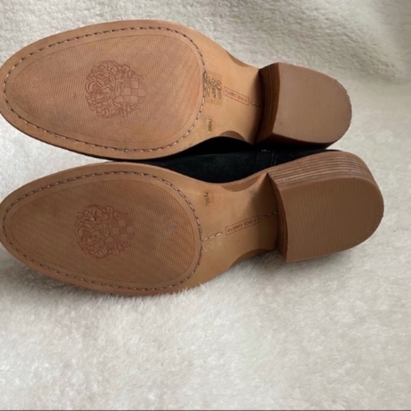 Vince Camuto black suede Prafinta booties Size 10 - Picture 5 of 7